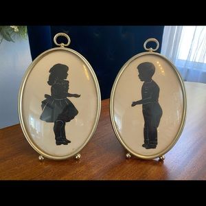 Double Silhouette Victorian Twins Frames